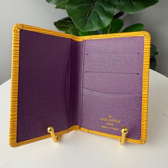 💎✨Authentic Louis Vuitton Epi Leather Tassili Yellow Wallet - Picture 2 of 4